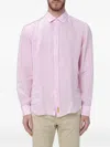 Bd Baggies Long-sleeve Button-down Shirt In Pink