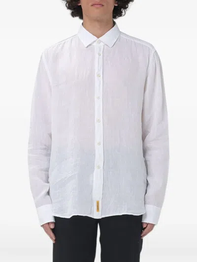 Bd Baggies Long-sleeve Button-down Shirt In White