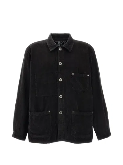 Bd Baggies Max Corduroy Pocket-detail Overshirt In Brown