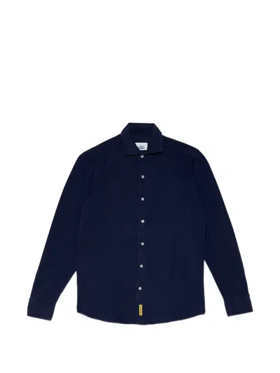 Bd Baggies Michigan Cotton Shirt In Blue