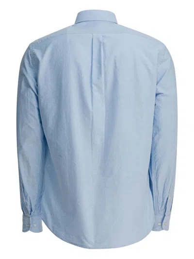 Bd Baggies Pocket Buttoned Shirt In Blue