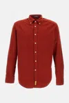Bd Baggies Ribbed Shirt In Red