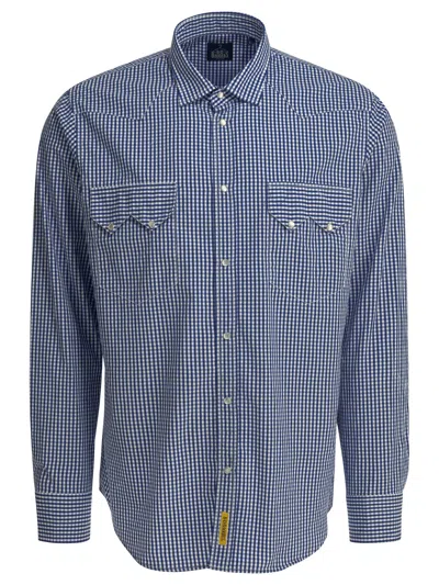 Bd Baggies Rodeo Blue Cotton Shirt