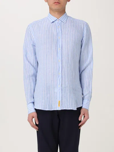 Bd Baggies Shirt B. D Baggies Men Color Gnawed Blue