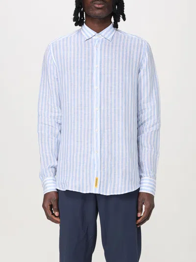Bd Baggies Shirt B. D Baggies Men Color Gnawed Blue