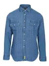Bd Baggies Alfred Denim Shirt Jacket In Blue