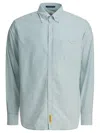 Bd Baggies Striped Pocket Shirt In Green