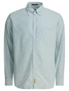 Bd Baggies Striped Pocket Shirt In Green