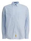 Bd Baggies Striped Pocket Shirt In Blue