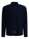 Bd Baggies Union Overshirt In Blue