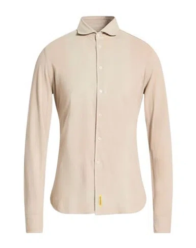 B.d.baggies B. D.baggies Man Shirt Beige Size Xl Cotton In Sand
