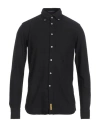 B.d.baggies B. D.baggies Man Shirt Black Size S Cotton