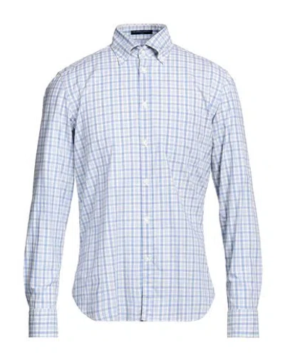 B.d.baggies B. D.baggies Man Shirt Blue Size Xl Cotton
