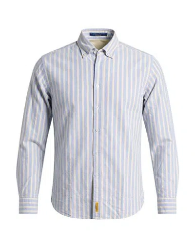 B.d.baggies B. D.baggies Man Shirt Blue Size M Cotton