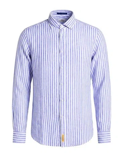 B.d.baggies B. D.baggies Man Shirt Blue Size M Linen