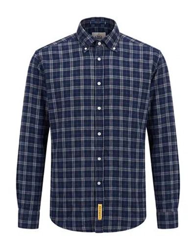 B.d.baggies B. D.baggies Man Shirt Blue Size S Cotton