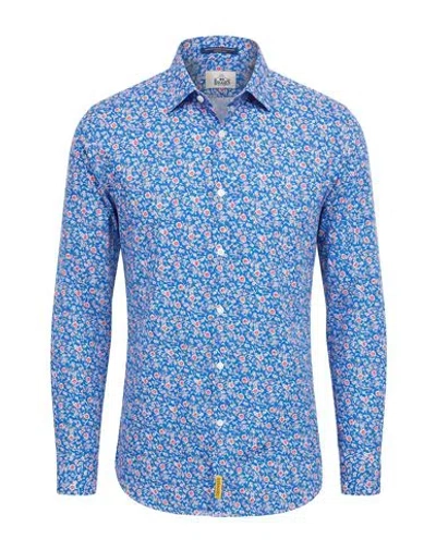 B.d.baggies B. D.baggies Man Shirt Blue Size Xl Cotton