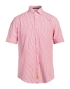 B.d.baggies B. D.baggies Man Shirt Coral Size M Cotton In Red