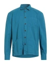 B.d.baggies B. D.baggies Man Shirt Deep Jade Size Xl Cotton In Green