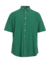 B.d.baggies B. D.baggies Man Shirt Green Size Xl Cotton