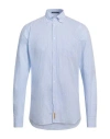 B.d.baggies B. D.baggies Man Shirt Light Blue Size Xxl Cotton In Blue