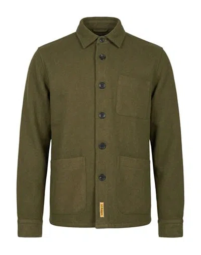 B.d.baggies B. D.baggies Man Shirt Military Green Size M Polyester, Wool