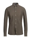 B.d.baggies B. D.baggies Man Shirt Military Green Size S Cotton