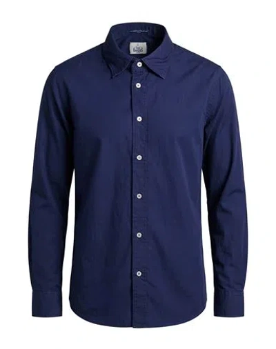 B.d.baggies B. D.baggies Man Shirt Navy Size 15 ½ Cotton, Elastane