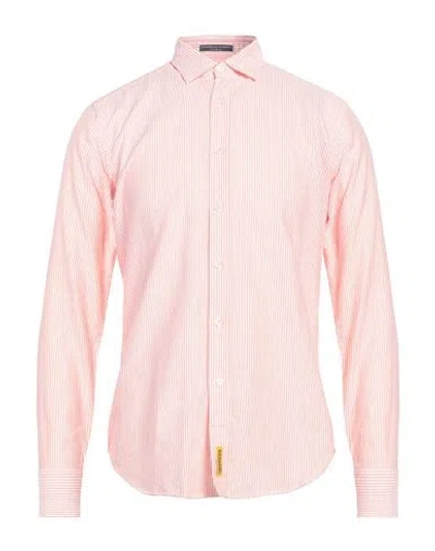 B.d.baggies B. D.baggies Man Shirt Orange Size S Cotton