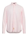 B.d.baggies B. D.baggies Man Shirt Pink Size 3xl Cotton