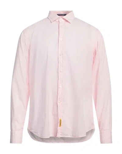 B.d.baggies B. D.baggies Man Shirt Pink Size 3xl Cotton