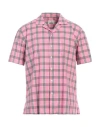 B.D.BAGGIES B. D.BAGGIES MAN SHIRT PINK SIZE L COTTON