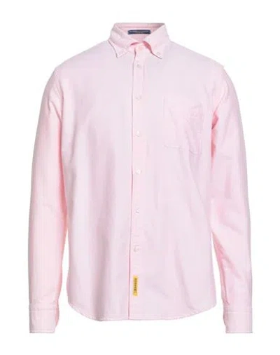 B.D.BAGGIES B. D.BAGGIES MAN SHIRT PINK SIZE M COTTON