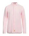 B.d.baggies B. D.baggies Man Shirt Pink Size Xxl Linen