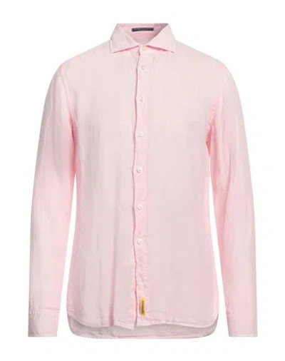B.d.baggies B. D.baggies Man Shirt Pink Size Xxl Linen