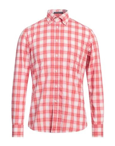 B.d.baggies B. D.baggies Man Shirt Red Size L Cotton