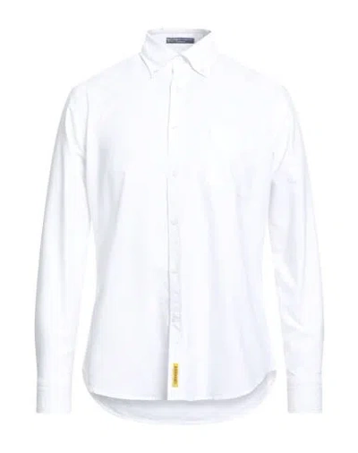 B.d.baggies B. D.baggies Man Shirt White Size S Cotton