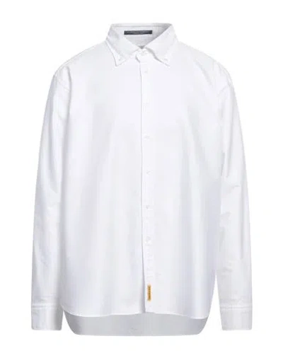 B.d.baggies B. D.baggies Man Shirt White Size Xxl Cotton
