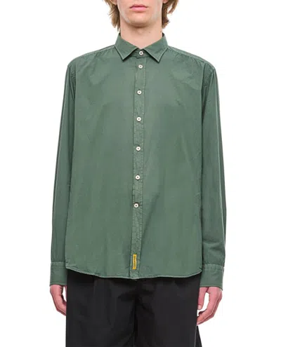 B.d.baggies Linen Shirt In Green