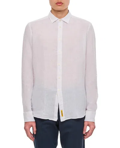B.d.baggies Linen Shirt In White