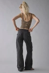 Bdg 360 Utility Low-rise Straight Leg Pant In Black, Women's At Urban Outfitters