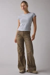 Bdg 360 Utility Low-rise Straight Leg Pant In Green, Women's At Urban Outfitters
