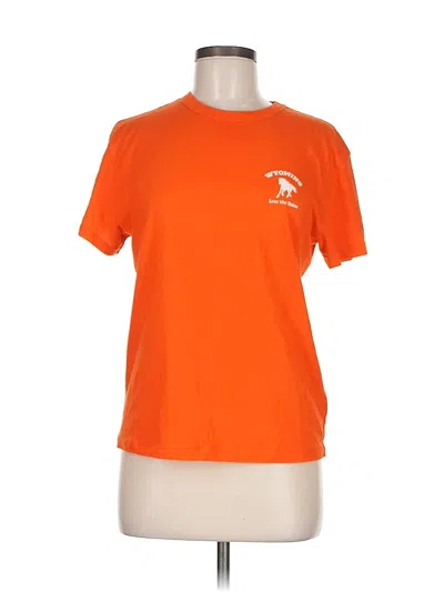 Pre-owned Bdg Active T-shirt In Orange
