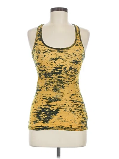 Pre-owned Bdg Active Tank Top In Gold