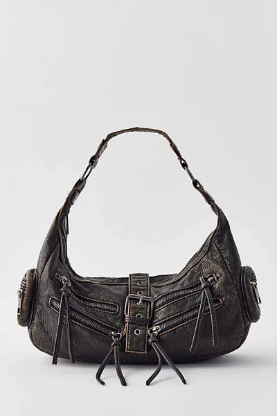 Bdg Amelia Pocket Shoulder Bag In Black, Women's At Urban Outfitters