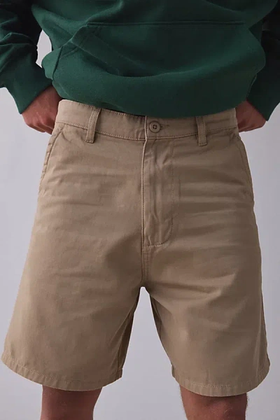 Bdg Austin Chino Shorts In Tan, Men's At Urban Outfitters In Brown