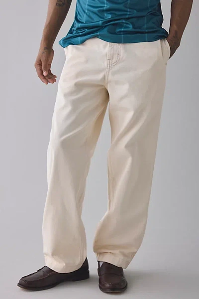 Bdg Austin Straight Fit Chino Pant In Ecru, Men's At Urban Outfitters In Sand