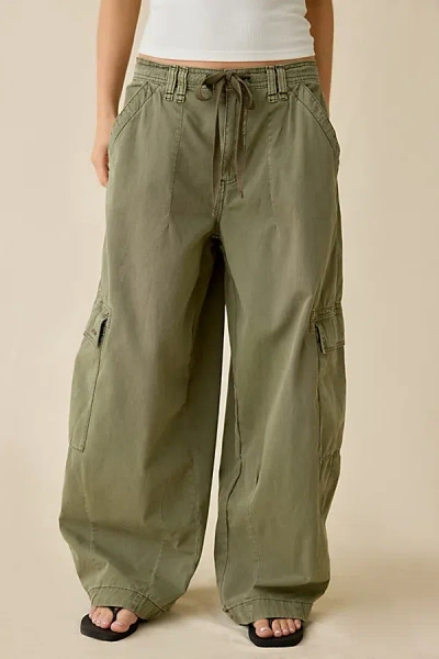 Bdg Baggy Boi Cargo Pants In Dark Green, Women's At Urban Outfitters