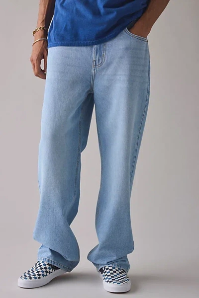 Bdg Baggy Skate Fit Denim Jean In Ice Wash, Men's At Urban Outfitters