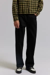 Bdg Baggy Skate Fit Denim Jean In Black Rinse, Men's At Urban Outfitters